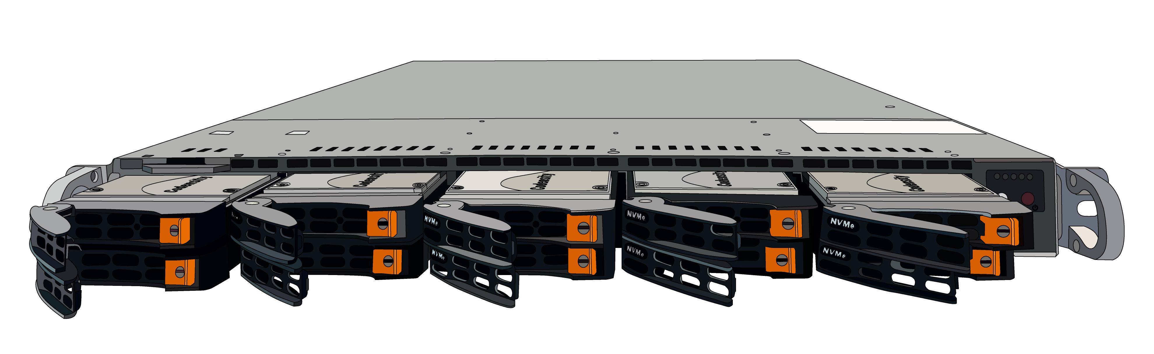 NETINT Video Transcoding Server with 10 T408 Video processing Units